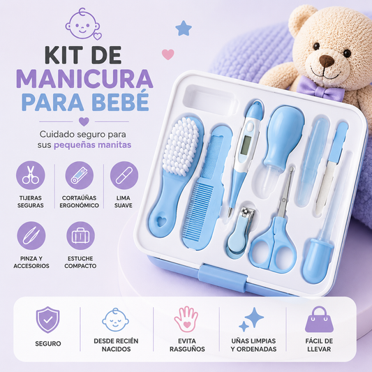 Kit Manicure para Bebe