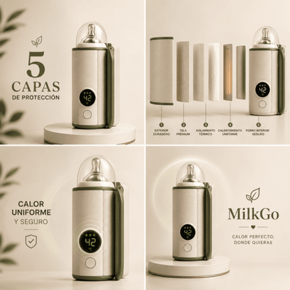 Calentador Portatil de Teteros - MilkGo