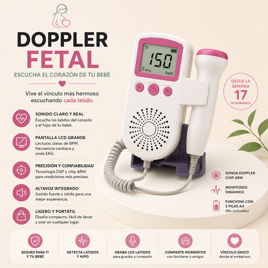 Doppler Fetal De Bebe Monitor De Latidos